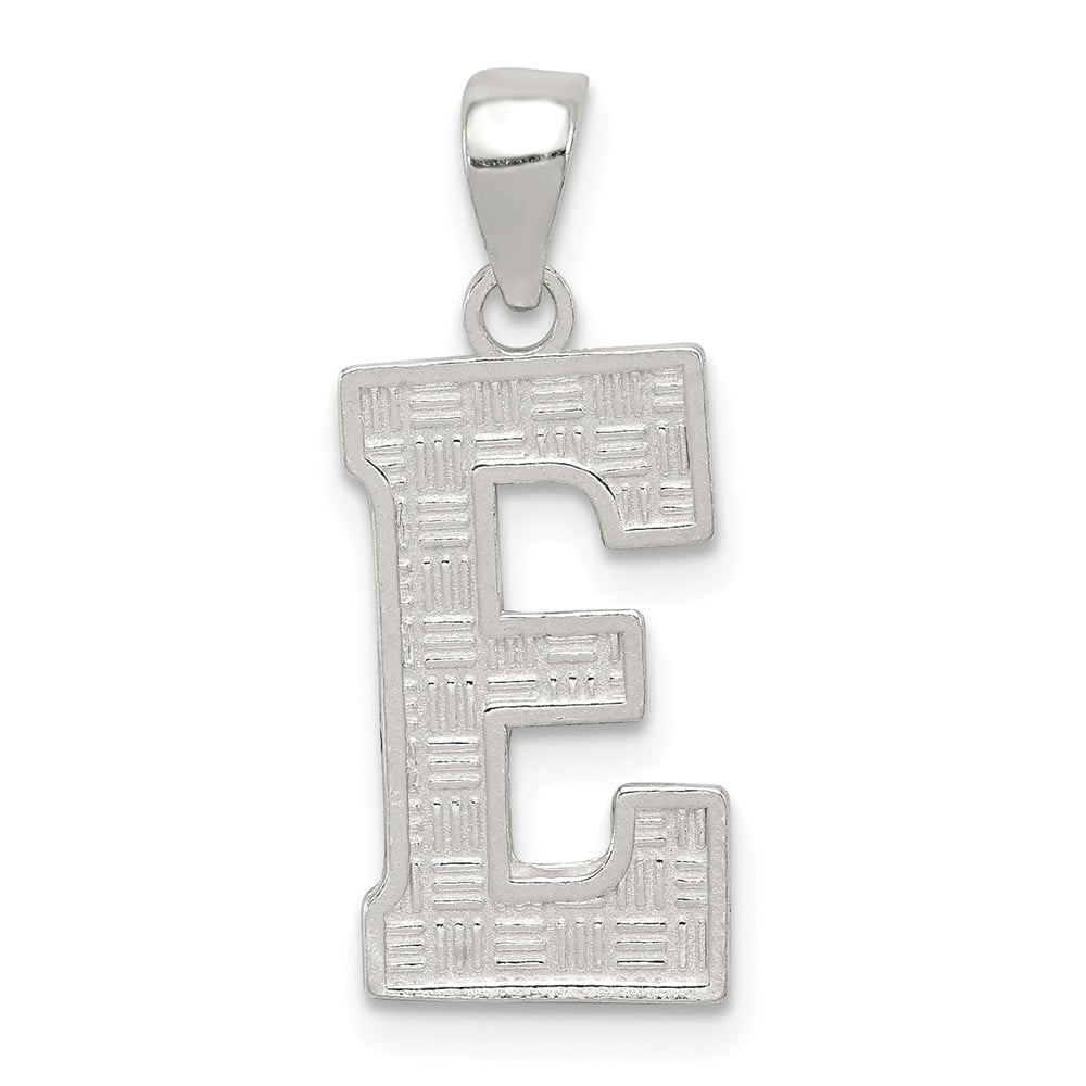 FB Jewels Solid Sterling Silver Initial N Charm 