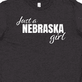 thumbnail image 4 of Inktastic Just a Nebraska Girl Born and Raised Youth T-Shirt, 4 of 5