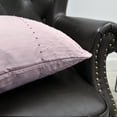 thumbnail image 7 of Home Soft Things Marquesa Dots Embroidery Silk Filled Throw Pillow Cover 2 Piece Set - Pink - 18" x 18", 7 of 7