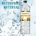 thumbnail image 4 of 30pcs Excavator Adhesive Bottle Labels Stickers Happy Birthday Water Bottle Labels Waterproof Water Bottle Wraps Lables Party Favor Decorations for Birthday Party Men, 4 of 7
