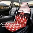 thumbnail image 3 of Uorisanigo Cute Ladybug Waterproof Car Seat Cover Easy to Install Car Front Seat Protector Breathable Front Seat Cover Anti Slip Universal for Cars Truck SUV Van, 3 of 7