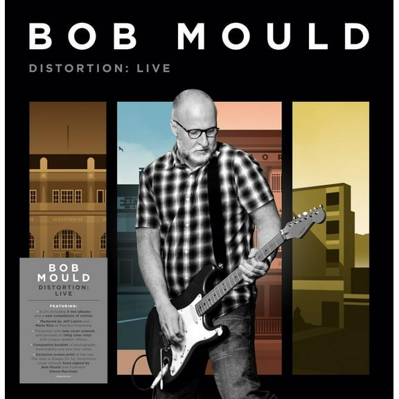 Bob Mould - Distortion: Live [Signed 140-Gram Clear Splatter Vinyl] - Music & Performance