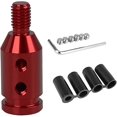 thumbnail image 1 of Car Shift Knob Adapter Thread Converter Shift Lever Adapter-10×1.5-Red(Two Pack) G01, 1 of 5