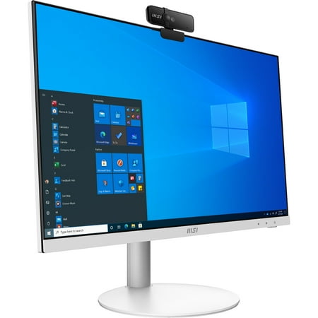 MSI - PRO AP241 11M 23.8" All-In-One - Intel Core i7 - 16 GB Memory - 500 GB SSD - Silver