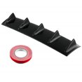 thumbnail image 2 of Car Rear Diffuser Fin Style Black ABS Plastic Splitter Spoiler Valance Under Lip, 2 of 4