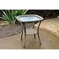 thumbnail image 3 of Tortuga Outdoor RIO-SIDE-BIS-TABLE Rio Vista Side & Bistro Table, Grey & Natural, 3 of 4