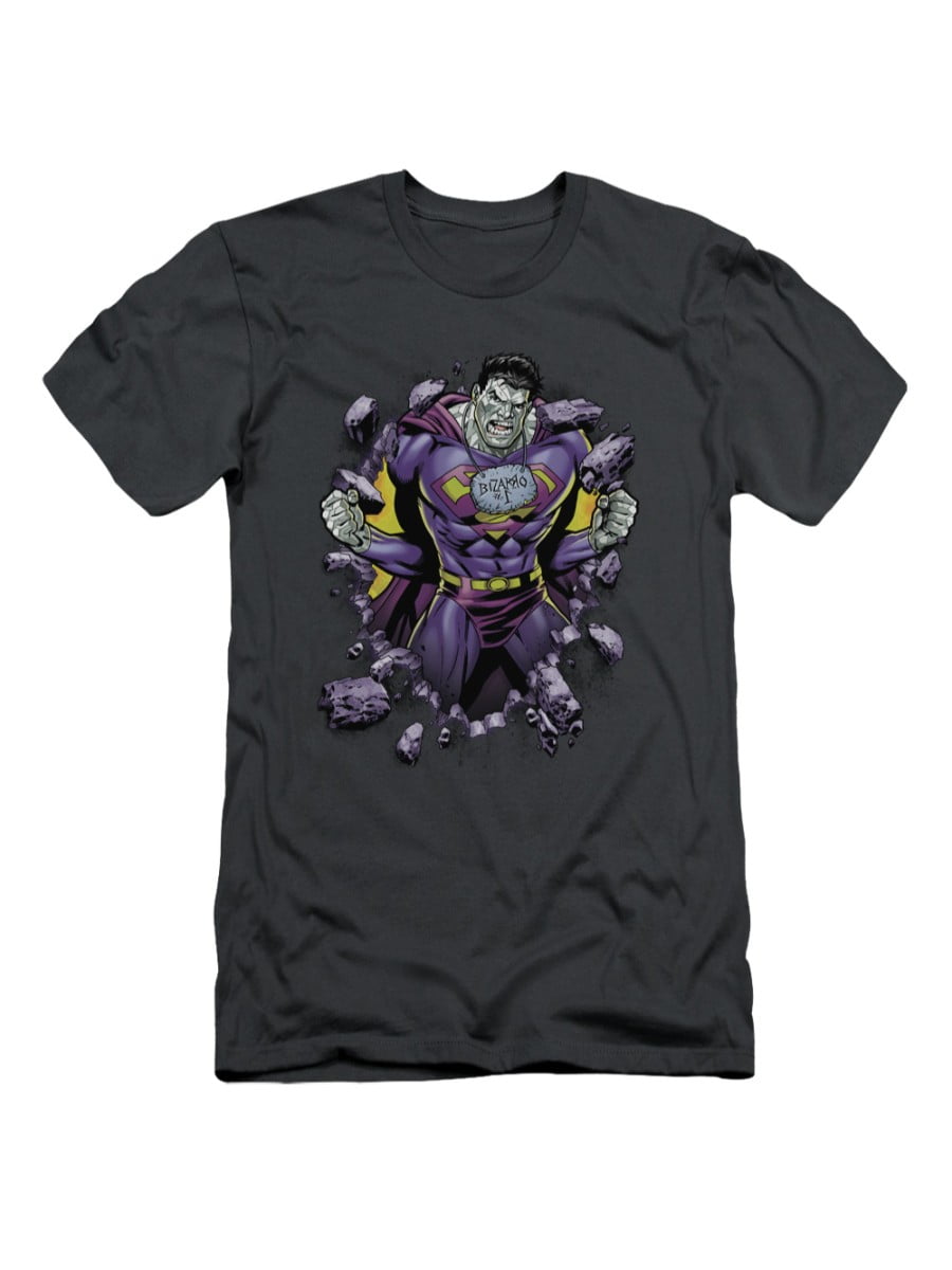 Superman Bizzaro Breakthrough Premium Adult Slim Fit T-Shirt