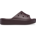 thumbnail image 1 of Sandalias Crocs Classic Plataforma Slide Dark Cherry 11 Mujer, 1 of 7