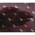 thumbnail image 4 of oneOone Viscose Chiffon Fabric Artistic Bird Printed Fabric 1 Yard 42 Inch Wide, 4 of 4