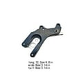 thumbnail image 1 of Mountain Bicycle Tire Disc Frame Mount Aluminum Bike Wheel Alloy Upgrade Replacement Brake Conversion Adaptor Cycling Accessory Black, 1 of 7