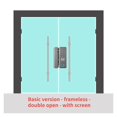 thumbnail image 2 of Door Lock, Tuya WIIF Smart Door Lock Finrprint Password Card NFC APP Key Unlock Electronic Lock Feless Fe S Push Sliding Door ,Easy to Install, 2 of 7