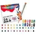 thumbnail image 2 of NEW 6/12/24 Colors Nail Arts Markers Pens Set, Nail Art Markers, Nail Art Pens, Complete set for creative nail art production 24 Colors, 2 of 7