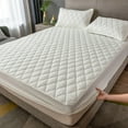 thumbnail image 5 of Soft Breathable Waterproof Mattress Pad Cover Non-slip Fixed Bed Cover All-inclusive Mattress Protection Bed Cover for Home Bedroom Hotel, 5 of 5