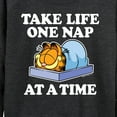 thumbnail image 3 of Garfield - Take Life One Nap - Women's Lightweight French Terry Long Sleeve Shirt, 3 of 5