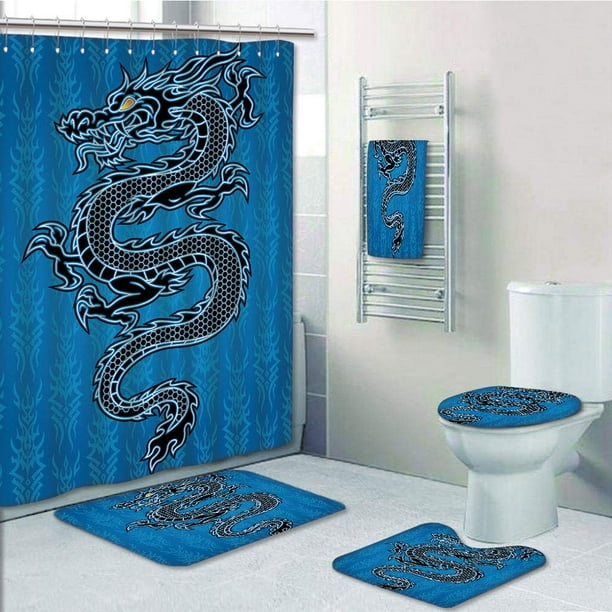 PRTAU Japanese Dragon Dragon on Tribal Year of The Dragon 5 Piece