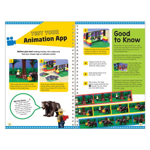 generation mandskab Addition Lego Make Your Own Movie: 100% Official Lego Guide to Stop-Motion Animation  (Other) - Walmart.com