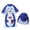 Blue2, variant on Gunia Toddler Boy Swimsuit Long Sleeve Rash Guard Swim Shirt With Upf Sun Matching Swim Trunks Bathing Suits For Beach Pool 0-5 Years
