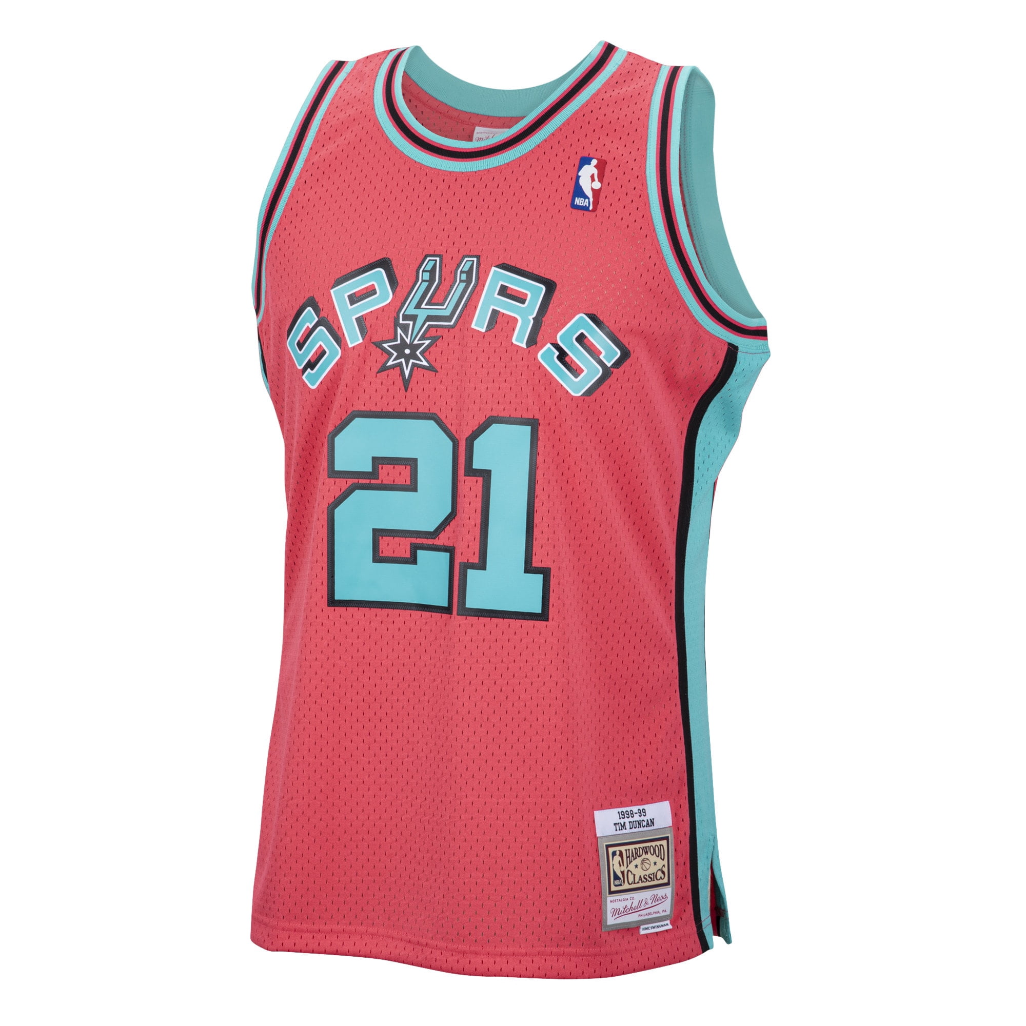 Tim Duncan San Antonio Spurs Mitchell 