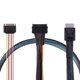 thumbnail image 4 of 2X Gen 4 Oculink SFF-8611 4I A PCIe SFF-8639 U.2 NVMe con Cable de Servidor de Alimentación Macho 15P, 4 of 5