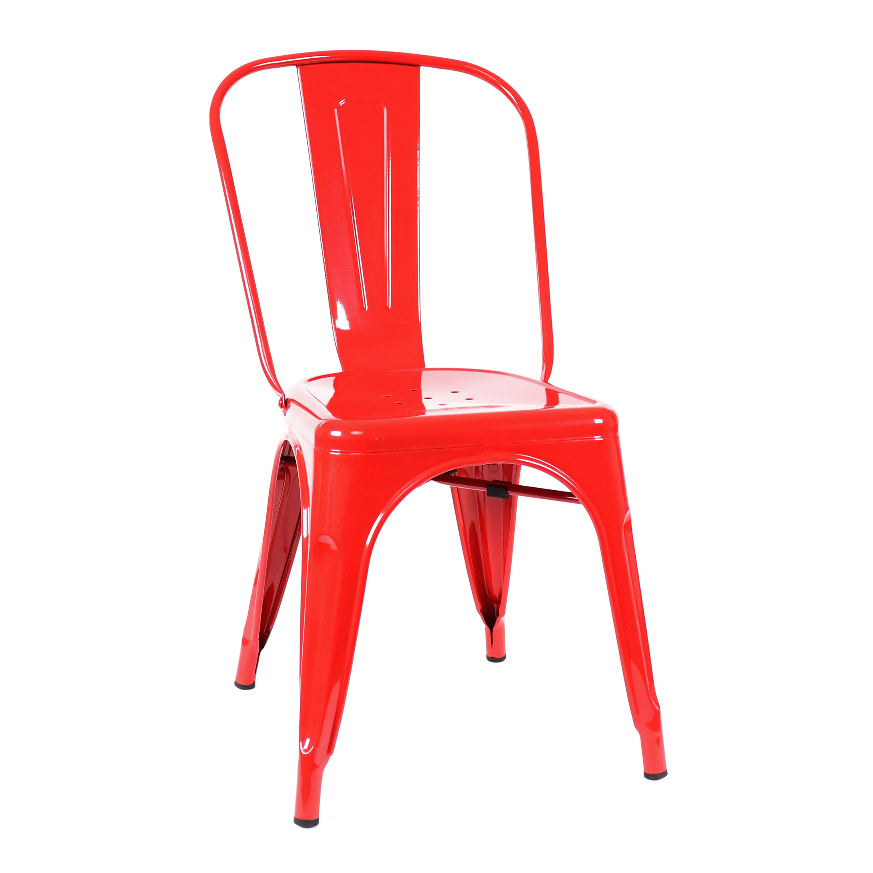 Design Lab MN LS9000RED Dreux Red Dining Chair Set of 4