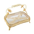 thumbnail image 3 of DOLITY Decorative Fruit Plate, Cupcake Holder, Dried Food Plate, Fruit Storage Tray for Square L, 3 of 9