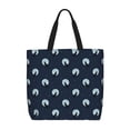 thumbnail image 1 of Balery Wolf And Moon Bolsa de Mano para Mujeres con Cremallera, Bolsa de Gimnasio con Compartimentos, Bolsa para Laptop, Bolsa para Trabajo, 1 of 7