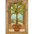 thumbnail image 2 of Kruskamp, Janet 11x14 Black Ornate Wood Framed with Double Matting Museum Art Print Titled - Classical Banana Tree, 2 of 4