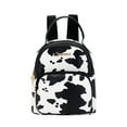 thumbnail image 1 of MesaSe Women PU Animal Pattern Print Backpack Preppy Style Handbags (White Cow), 1 of 9