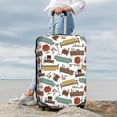 thumbnail image 4 of Uemuo Art Of Living Printed Washable Luggage Cover - Fashion Suitcase Protector Fits 18-32 Inch Luggage -Medium, 4 of 9