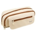 thumbnail image 1 of Large Pencil Case Pencil With Zipper Compartments Aesthetic Pencil Case For Adults Stationery Pen Case For, 1 of 9