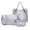 Gray, variant on Nilvkv Women's Tote Bag, Handbags for Women, Women Bag Four-Piece Set Shoulder Bag Handbag Large Capacity Buckets Bag