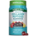 thumbnail image 1 of Gomitas de colágeno múltiple Nature's Truth | Tipo I, II, III, V, X | 60 unidades | Suplemento complejo sin OGM y sin gluten | Sabor a frutas mixtas, 1 of 5