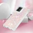 thumbnail image 5 of Compatible with Motorola Moto G 5G 2024 Case Liquid Glitter Cute Phone Case Shiny Floating Quicksand Shockproof Protective TPU Girly Women Case for Moto G 5G 2024 Star Pink YB, 5 of 14