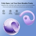 thumbnail image 4 of Wireless Earbuds OWS Stereo Sound BT5.4 Earphone IPX5 Waterproof Ergonomic Design Open On-Ear Sports Earbuds Intelligent Noise Canceling Long Endurance Suitable for All Ear Types, 4 of 9