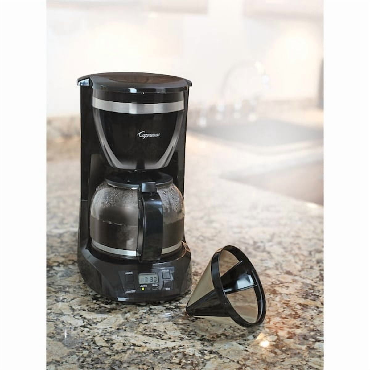Capresso 12-Cup Electric Drip Coffee Maker, 900W Power Consumption, Ideal  for Home or Office - Walmart.com