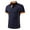 01 Navy, variant on Awdenio Men Shirts Classic Short Sleeve Lightweight Button Cotton T-Shirt Casual Golf Tee Tops with Pocket