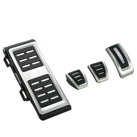 MT Fuel Brake Clutch Footrest Pedals for VW Golf 7 VII GTi MK7 Audi A3 Left Driving
