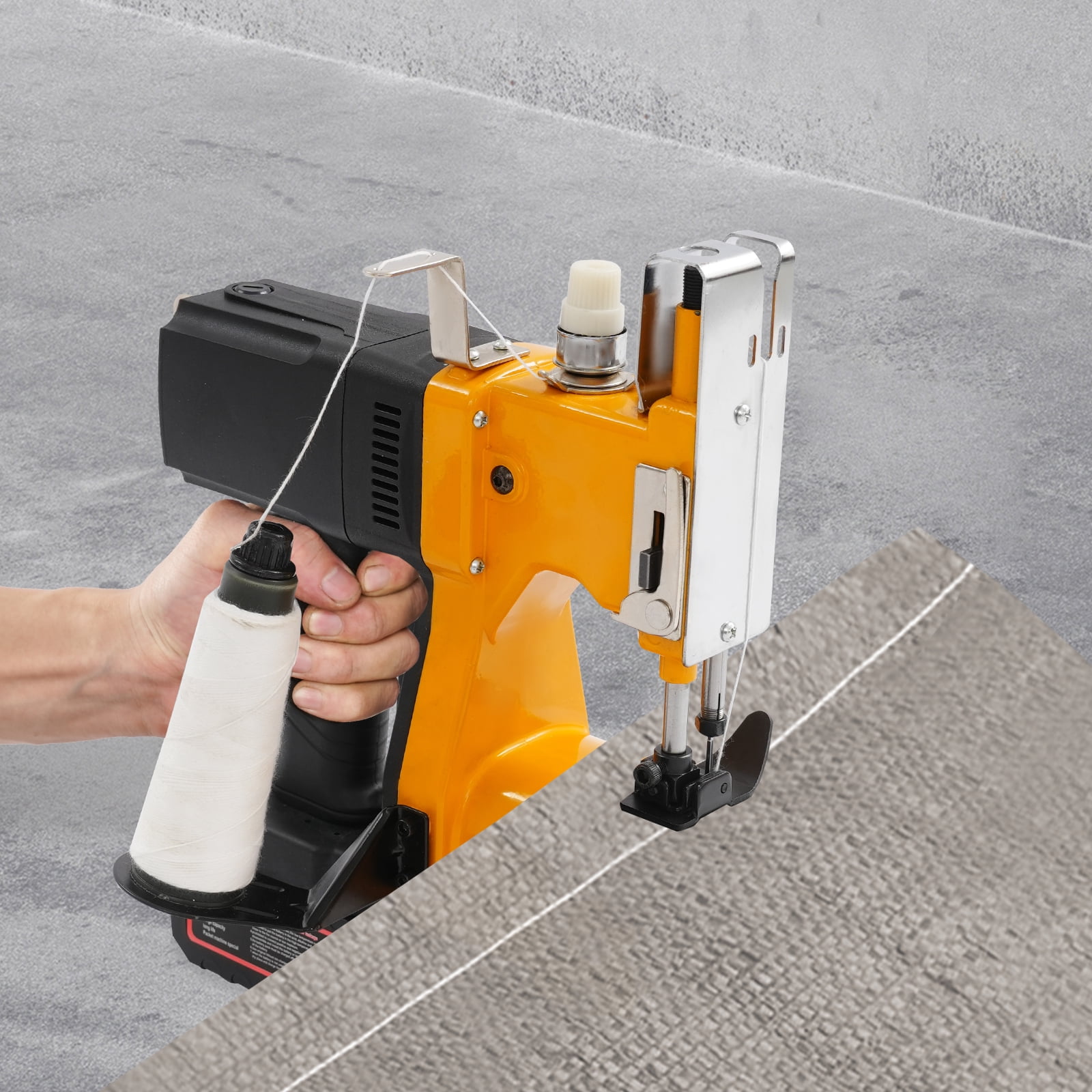 LiHUiee Bag Closer Cordless Bag Sewing Machine Handheld Industrial Bag Stitching Machine for Grain Industry