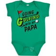 thumbnail image 3 of Inktastic Going Golfing with My Papa- Kids Golf Boys or Girls Baby Bodysuit, 3 of 5