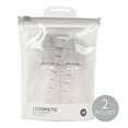 thumbnail image 1 of MINISO 2 pieces Travel kit Bottle Set, Portable Plastic Multipurpose Cosmetic Toiletries Travel Refillable Bottles and jars, 1 of 5