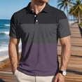 thumbnail image 2 of Mens Polo Shirts Short Sleeve Casual Summer Lightweight Cotton Golf Polo Shirts, 2 of 6