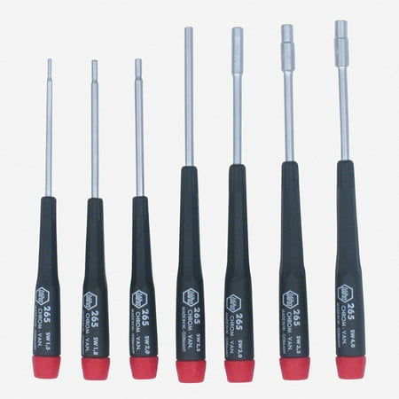 Insulated Metric Nut Driver - Wiha 26592 7 Piece Precision Metric Nut Driver Set