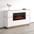 thumbnail image 3 of Odessa BL-EF Fireplace Sideboard, 3 of 6