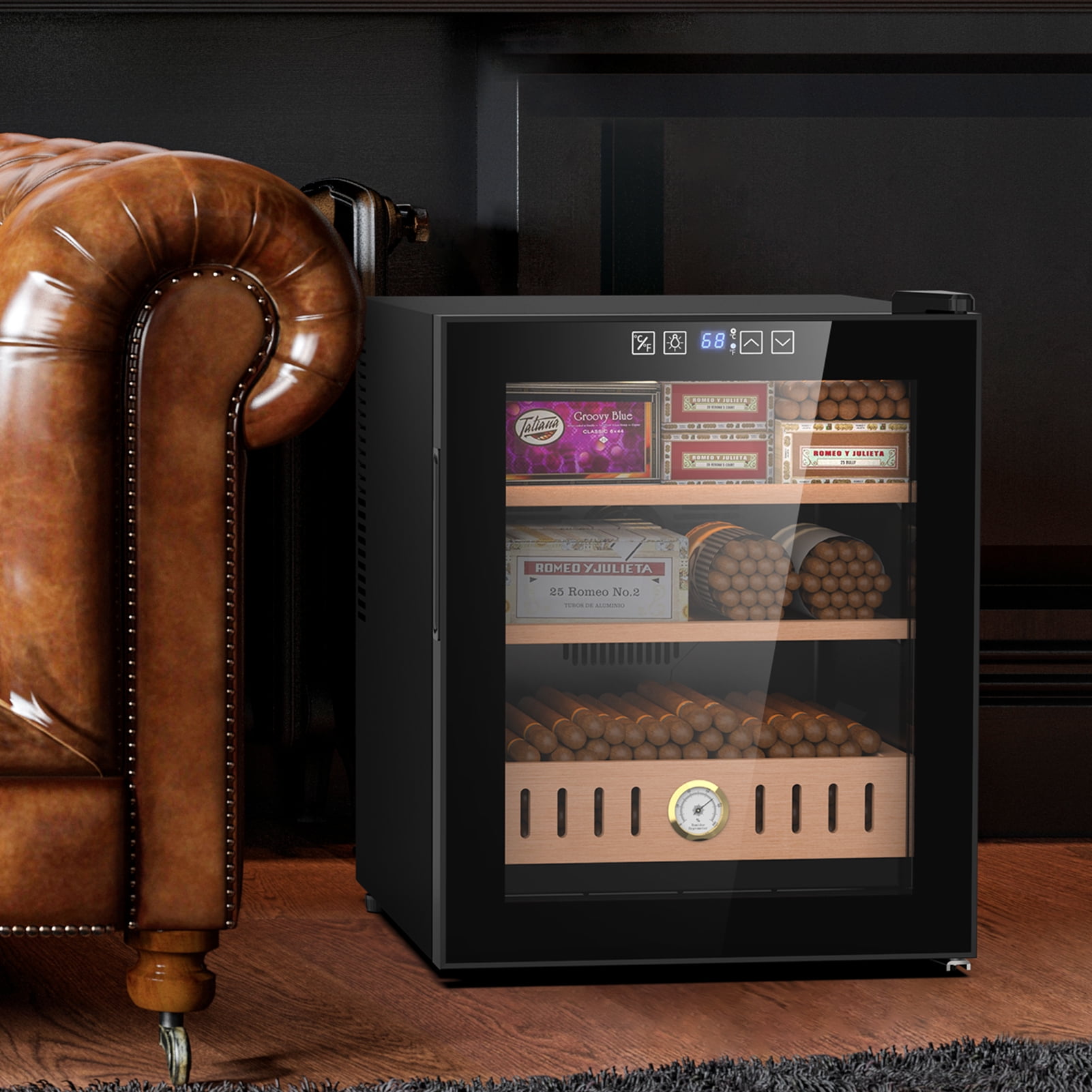 Rocita 48L Cigar Humidors Electric Cigar Humidor for 300
