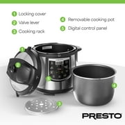 Presto® 6-Quart Programmable Electric Pressure Cooker Plus