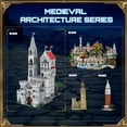 thumbnail image 6 of King’s Castle Building Set for Adults, 3999PCS Medieval Foldable Castle Model with Two Play Modes, Three-Tier Design, Collectible Architecture Display Toy, 6 of 6