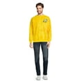 thumbnail image 2 of SpongeBob SquarePants Men's and Big Men’s Graphic Sweatshirt with Embroidery, Sizes S-2XL, 2 of 5