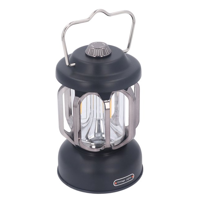 LED Camping Lantern Light Rechargeable, Emergency Outdoor Camping Lamp Flashlights Lantern LED Battery Powered Camping Lamp Outdoor Hanging Lantern Flickering Flame