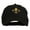 Black, variant on Fleur De Lis Embroidered Pet Spun Cap - Black OSFM