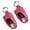 Rose red, variant on Ywmsfl Pack of 2 Inhaler Storage Bag with Soft Lining and Multiple Compartments for Organized Storage and Easy Access